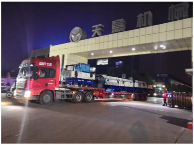 年終歲末天意機械發(fā)貨忙 加班加點為市場！