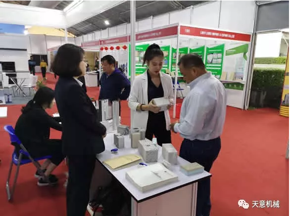 陽春三月，天意機械亮相2019年越南河內建材展